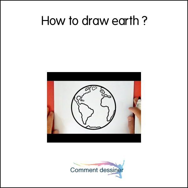 How to draw earth
